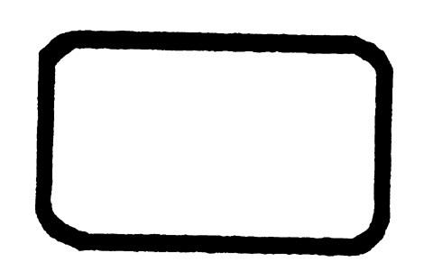 Ski doo mag side gasket 717161