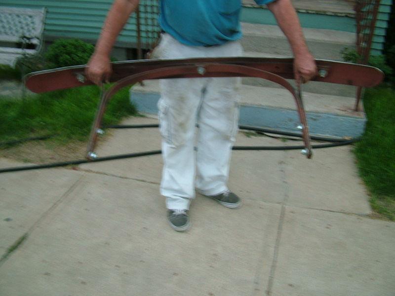 1941 42 43 44 45 46 1947 FORD FRONT BUMPER with Brackets Straight, US $150.00, image 10