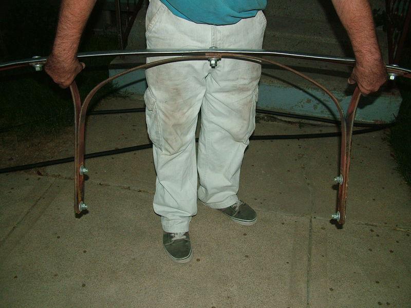 1941 42 43 44 45 46 1947 FORD FRONT BUMPER with Brackets Straight, US $150.00, image 12