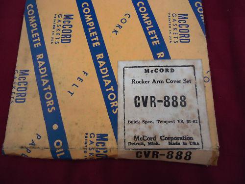 1961-62 buick mccord rocker arm cover set cvr-888