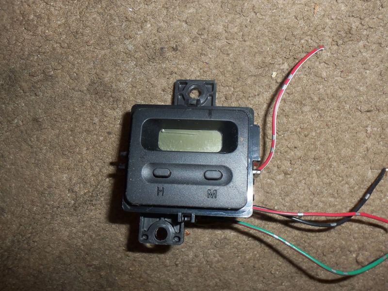 2000 honda passport dash mounted digital clock
