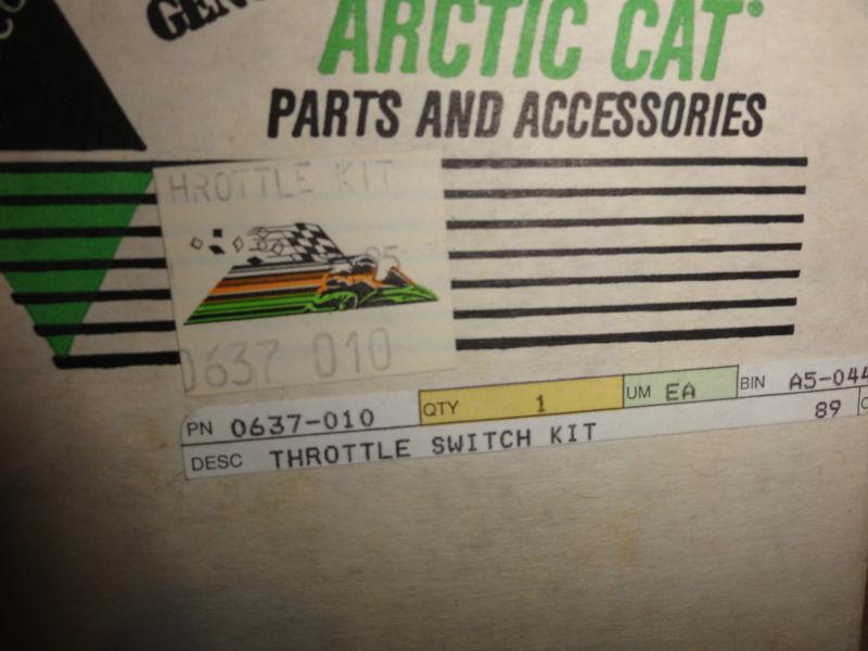 Arctic cat throttle switch kit 0637-010