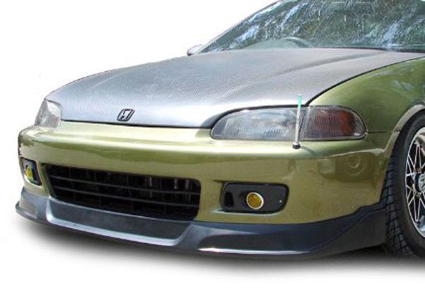 1992-1995 honda civic 2/3dr concept durable polyurethane pu front bumper lip