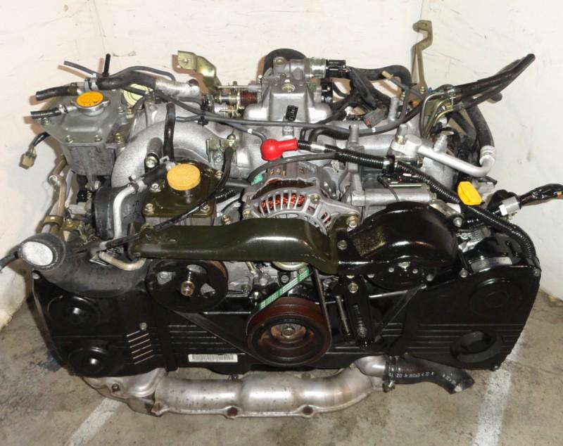 Jdm ej205 obd2 turbo engine, ej205dx3b5 wrx motor avcs model 