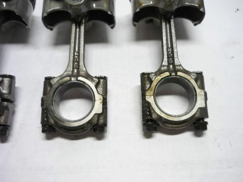 Purchase Yamaha YZF R6 engine piston rod set pistons rods plane bearing shims 08 09 10 in