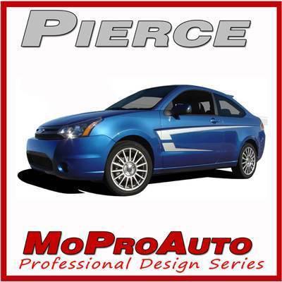 Pierce ford focus - 3m pro vinyl graphics stripes decals 2008 * 668