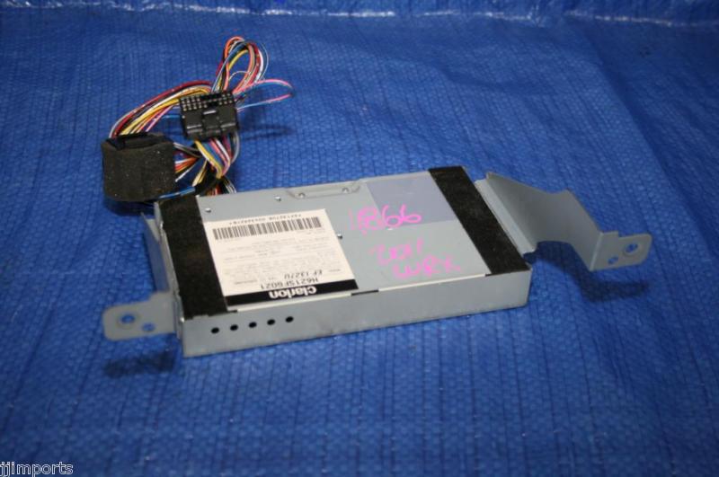 11 12 subaru impreza wrx oem sirius satellite radio receiver ef-1327u h621sfg021