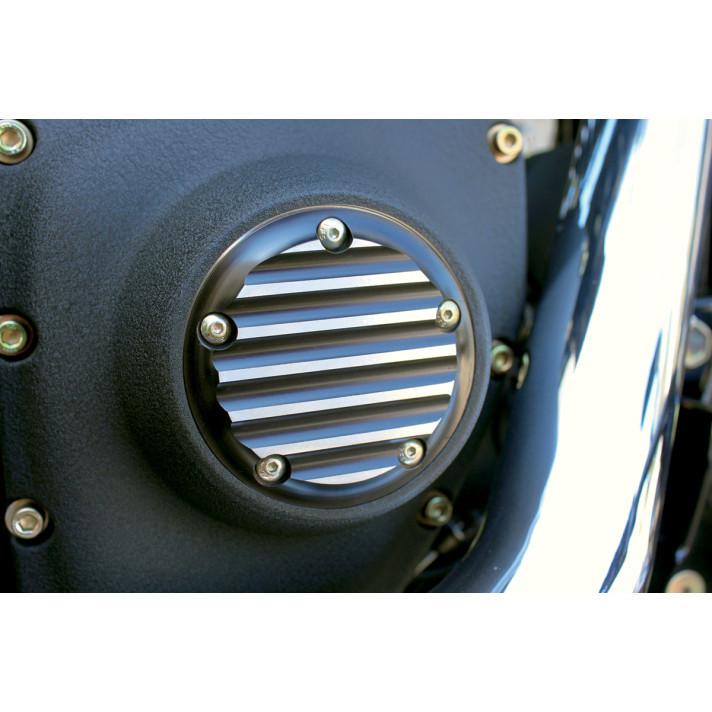 Purchase Joker Machine Black Finned Ignition Points Cover for Harley