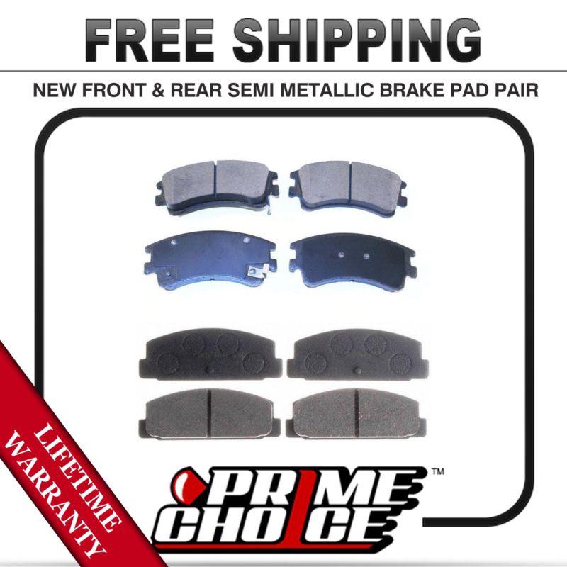Purchase Complete Set of Front and Rear Premium Brake Pads with