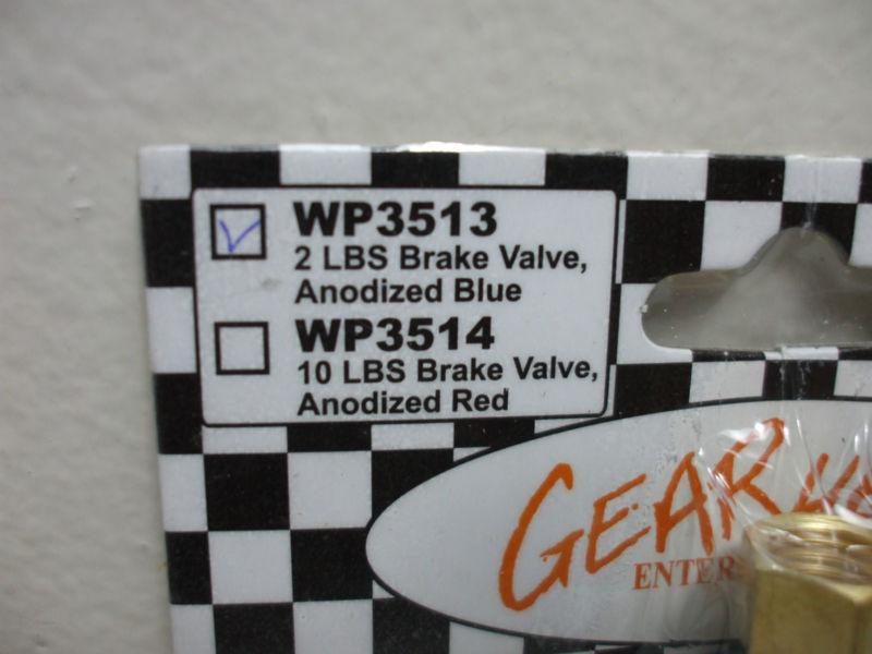 TWO DISC DISC 2 POUND RESIDUAL BRAKE FLUID PRESSURES VALAVE UNDER FLOOR WP3513, US $23.99, image 2