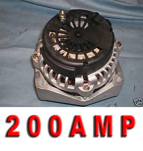 Chevy express vans alternator 200 high amp 2005 2006 5.3l ad244 series cadillac