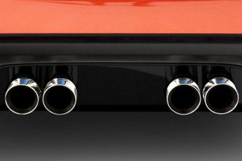 Acc 042103 - 05-13 chevy corvette exhaust filler panel powder coated chrome trim