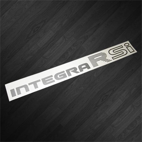 Jdm integra rsi decal. dc2 b18c db8 rear sir vtec lsd spoiler strut dohc lip ek