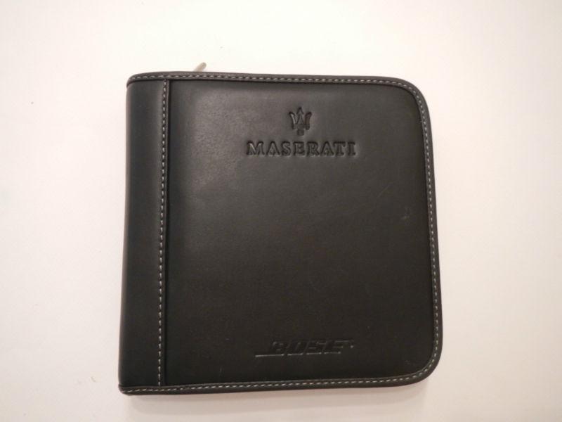 Maserati bose leather cd case