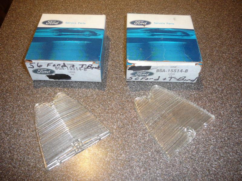 Nos 1956 ford fairlane & thunderbird back up lens set