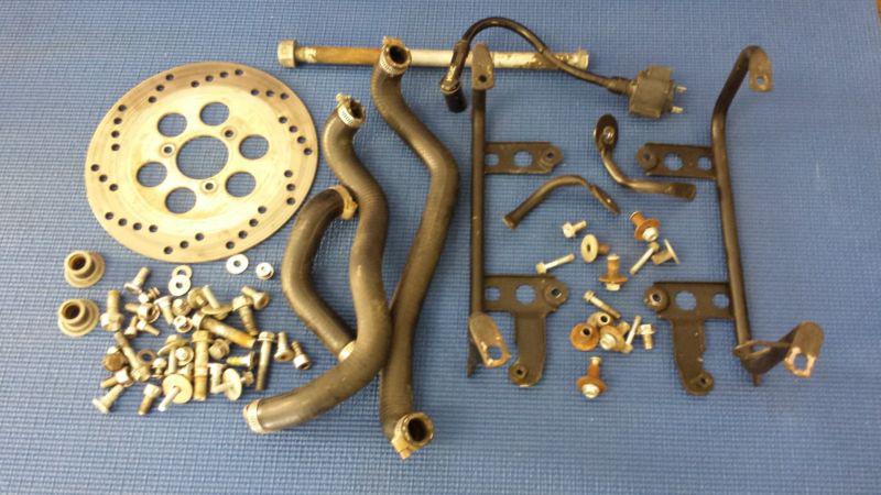 Honda atc 250r 250 r atc250r oem parts lot brake rotor swing arm bolt