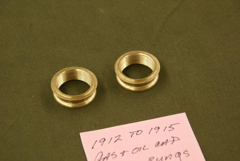 Antique harley j jd 1912 1913 1914 1915 gas tank and oil cap bungs