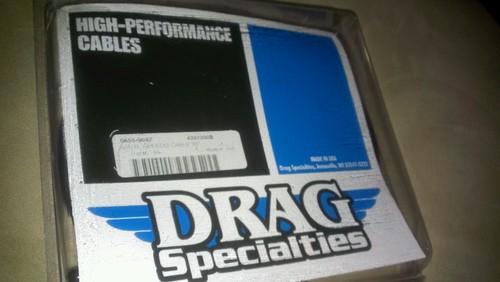 Drag specialties - 4391300b - front-wheel drive speedometer cable black vinyl