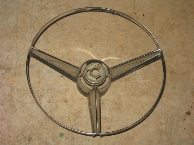 Vintage original steering wheel horn ring for 1955 - 56 buick