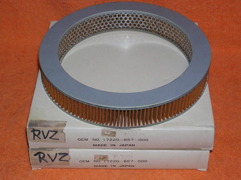  2 nos after market air filters for mazda &  honda, #17220-657-000