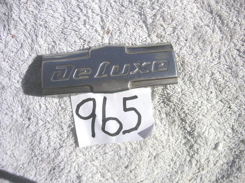 Ford flathead stainless "deluxe" stainless  needs some more polishing. #965