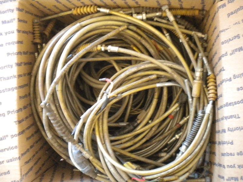 Nos honda cable lot # 3 throttle cables brake cables clutch cables etc.