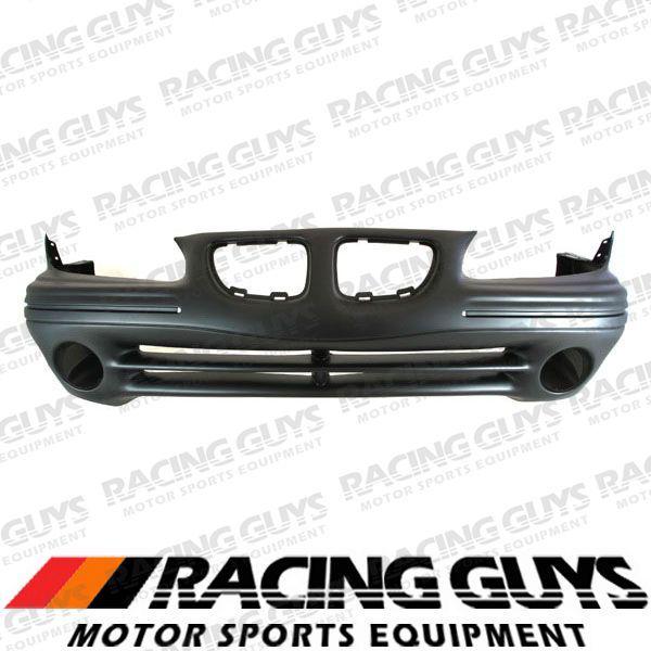 96-98 pontiac grand am se front bumper cover primered facial plastic gm1000512
