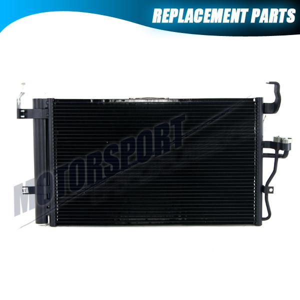 Ac a/c air condenser for 01-06 hyundai elantra gt 03-08 tiburon receiver/drier