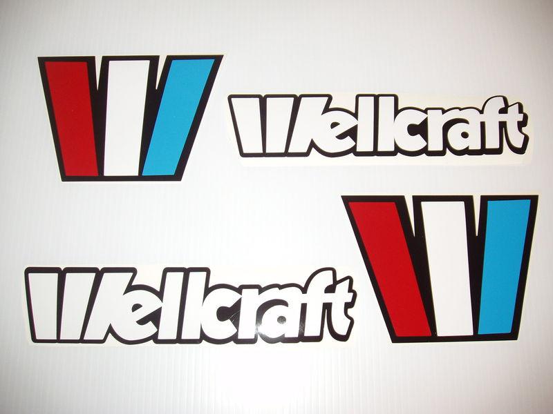 Wellcraft boat decals high grade marine vinyl   
