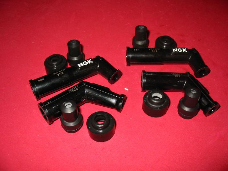 Buy CB500 CB550 NGK SPARK PLUG CAPS PLUG WIRE ENDS RESISTOR in Oak Hill