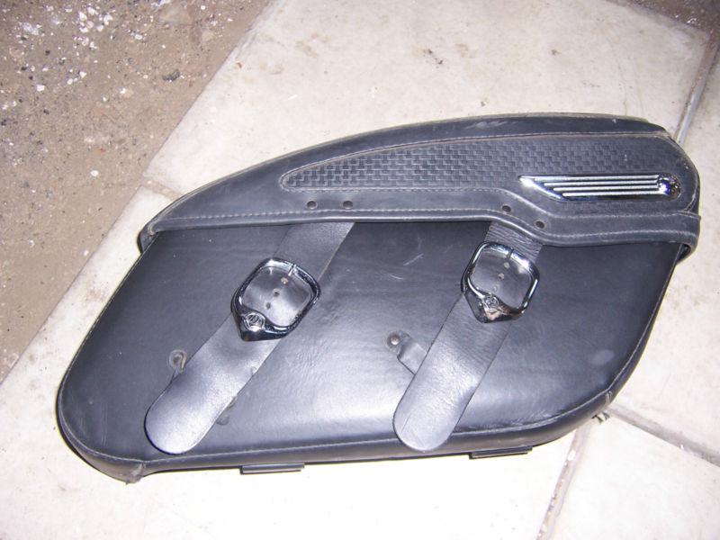 Harley road king original right side saddlebag