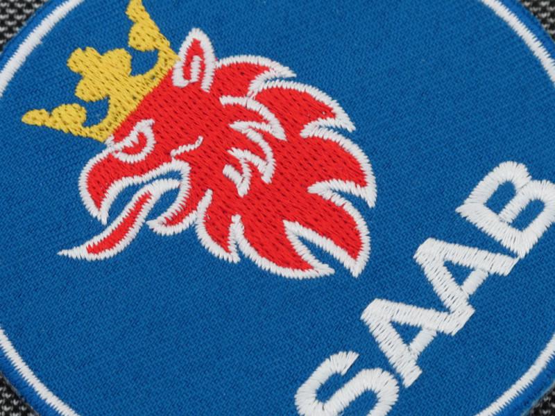 Set of 2 SAAB Items, Embroidered SAAB Badge 3.0