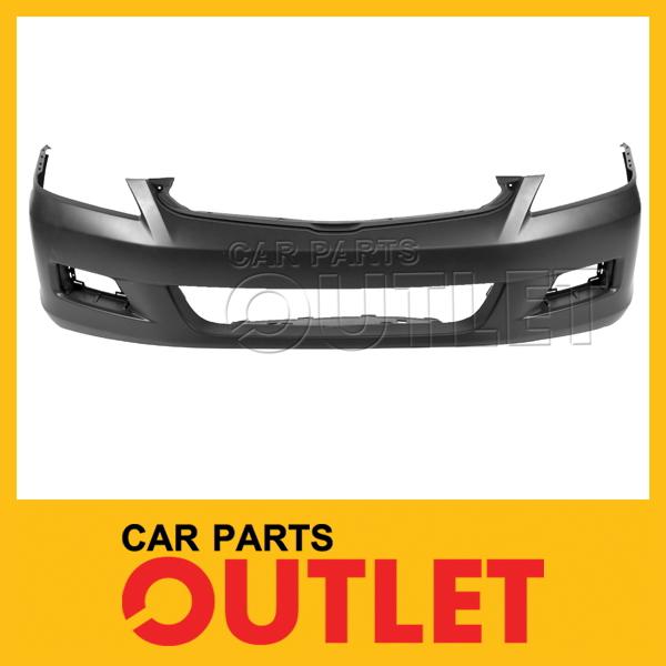 2006 2007 honda accord front bumper primered ho1000235 fascia plastic usa sedan