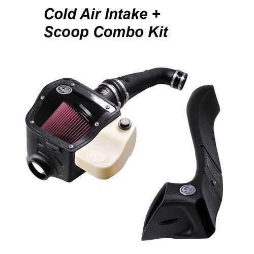 09-11 ford f-150 5.4l v8 s&b filters cold air intake filter & scoop combo kit