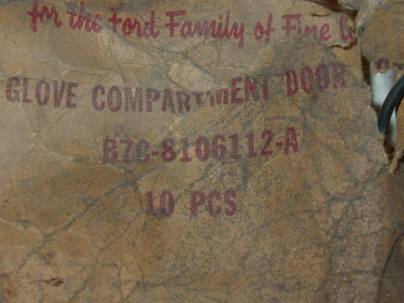 Ford NOS Glove Compartment Springs B7C-8106112-A, US $2.99, image 2