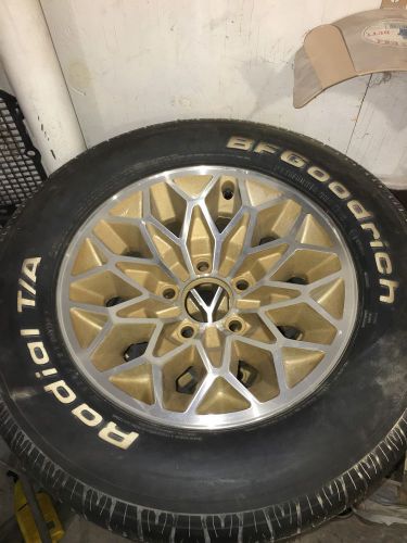 1977 78 79 80 81 trans am firebird snowflake rims and tires