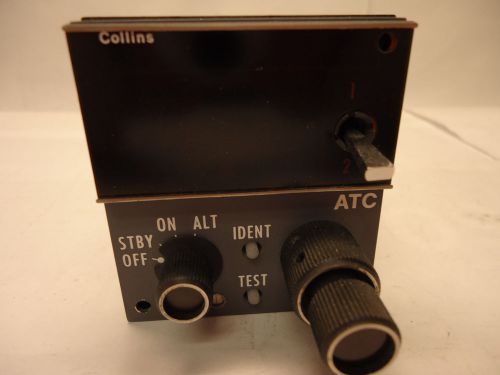 Collins 622-6523-205 ctl-92 control head - used avionics