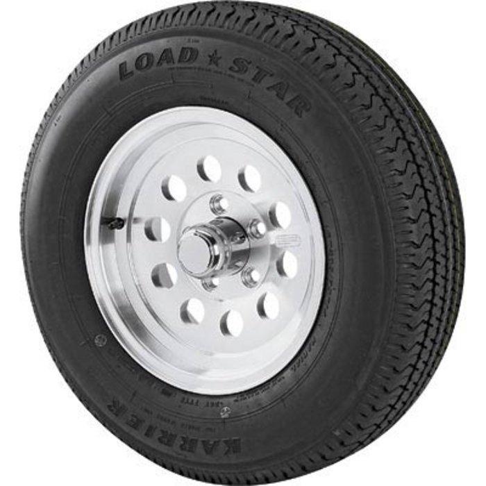 Martin aluminum mini mod trailer tire & assembly st205/75r-15 #dm205r5c5amm