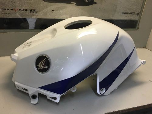 2014 honda cbr600rre white/blue gas tank cowl