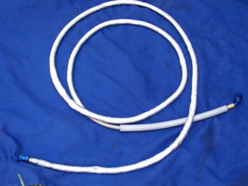 Nascar 11' insulated stainless steel fuel line an-6, an-8 expansion fitting #373