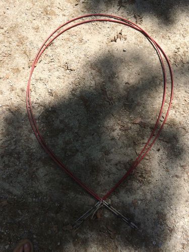 Control cables for chrysler or force outboard motors 14 ft long