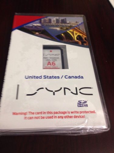 Latest update oem-genuine ford/lincoln a6 navigation sd card