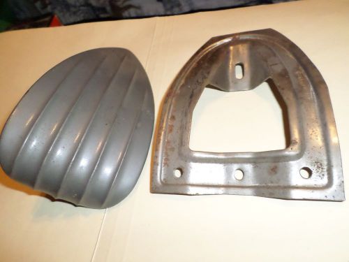 1951 1952 chevrolet fleetline styleline clock delete plate assembly