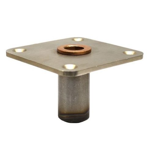 Custom 4 x 4 steel marine boat 3/4 pin locking seat / chair base 6443-l