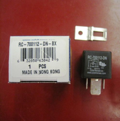 New cole hersee rc-700112-dn-bx 70a 12v form c relay, diode suppression