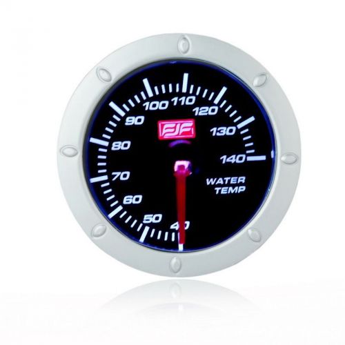2&#034; 52mm  water temp car  smoke gauges meters white led displayed dail 40~140°c