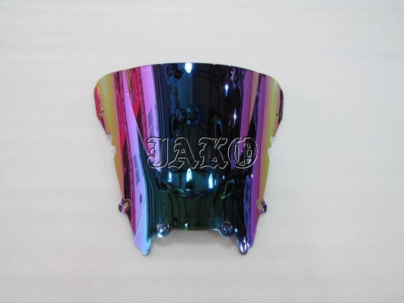 Windshield iridium screen racing windscreen for yamaha yzf-r6 1998-2002