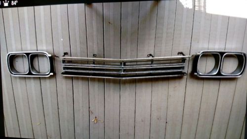 Mopar 1969 roadrunner grill and headlight bezel set