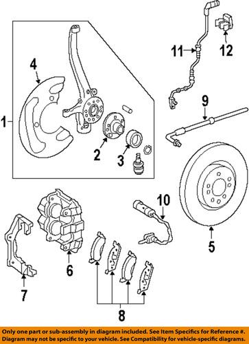 Mercedes-benz-mb oem 1644405541 abs wheel speed sensor