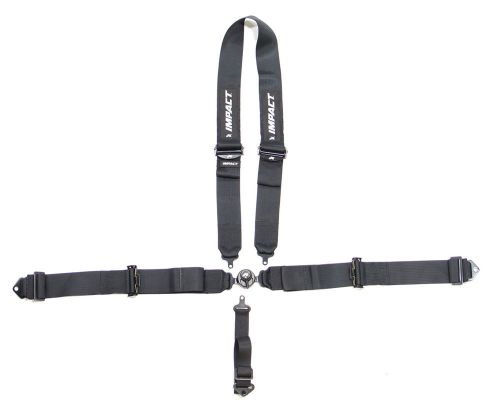 Impact racing black camlock 5 point harness p/n 58741111